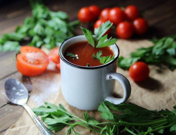 Томатный сок для похудения: диеты, секреты, советы. томатный сок для похудения