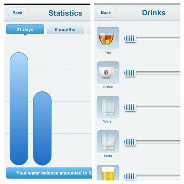 Классное приложение для тех кто забывает пить воду