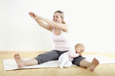 Упражнения после родов: убираем живот