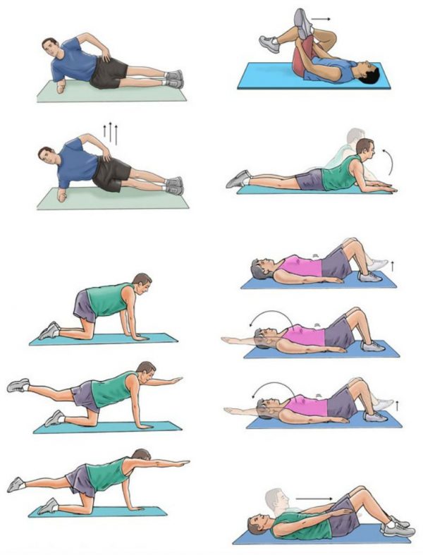 Упражнения при остеохондрозе шейно